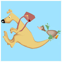 The Duck and the Kangaroo